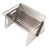 Folding BBQ Grill Heat Resistant Stainless Steel Collapsible Charcoal Grill