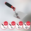 KOTARBAU® Stainless Steel Masonry Trowel 80 x 128 mm Plastering