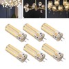 6Pcs GY6.35 LED Bulb 7W AC DC12V 700lm 72 LEDs