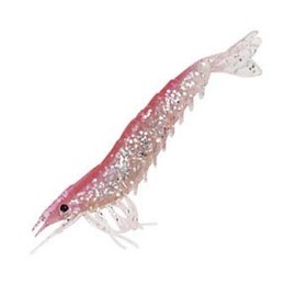 ナカジマ ルアー リアワーム エビ [2本入り] 90mm ラメピンク 6231