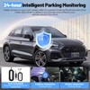 Dash Cam Front and Rear 4K+1080P, Built-in WiFi Dual Car