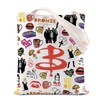 ENSIANTH BTVS Inspired Gift Vampire Slayer Movie Lover Tote Bag