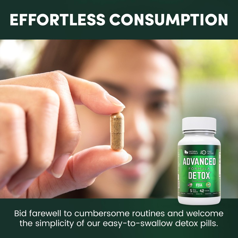 Salutem Vita Advanced Detox Cleanse, Detox Kit with 2 Test