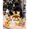 HARDWIND 25pcs Nativity Set for Kids, Christmas Story Playset Figurine,