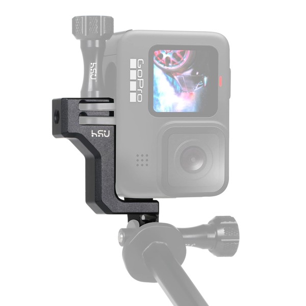 HSU 90 Degree Aluminum Vertical Bracket Adapter Elbow Mount for