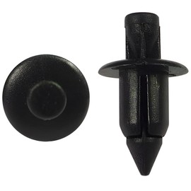Woodzdon 100pcs M6 Fender Clip Bumper Retainer Push Pin Rivet for Yamaha YZF R1 R6 RoadStar for Suzuki Bandit Hayabusa GSXR 1300 1000 750 600 for Honda CBR Series Fit 6mm Hole ATV Motorcycle Sportbike