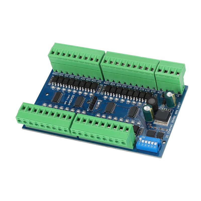 RS485 Input Controller 32 Channel DIN Rail Isolated PLC Switch