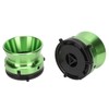 1 Pair 10 Inch Opener Polished Aluminum NAB Hub Adapters