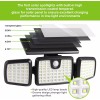 Dimunt Solar Lights Outdoor,176 LED Wireless Led Solar Motion Sensor