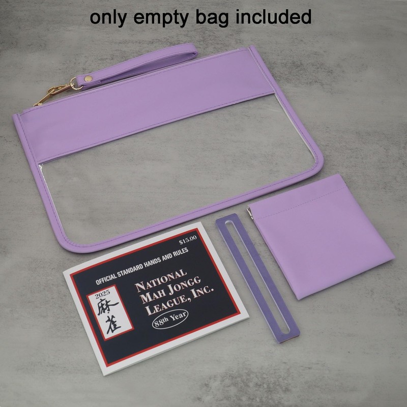 Cwdew Empty Mahjong Card Holder Mahjong Card Protective Sleeve Cover