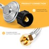 GasSaf 12FT Propane Regulator with Hose Grill Regulator Replacement