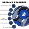 Piburth 4 Pack Car Cup Holder Coasters, Dog Paw Insert