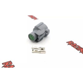 TRC  2 pin Fan Switch Sensor Connector Plug Fits Honda Acura Coolant