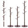 VASAGLE Coat Rack, Solid Wood Coat Stand, Free Standing Hall