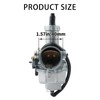 KELKONG 30mm PZ30 Manual Carburetor with Carburetor Fuel Line 250cc