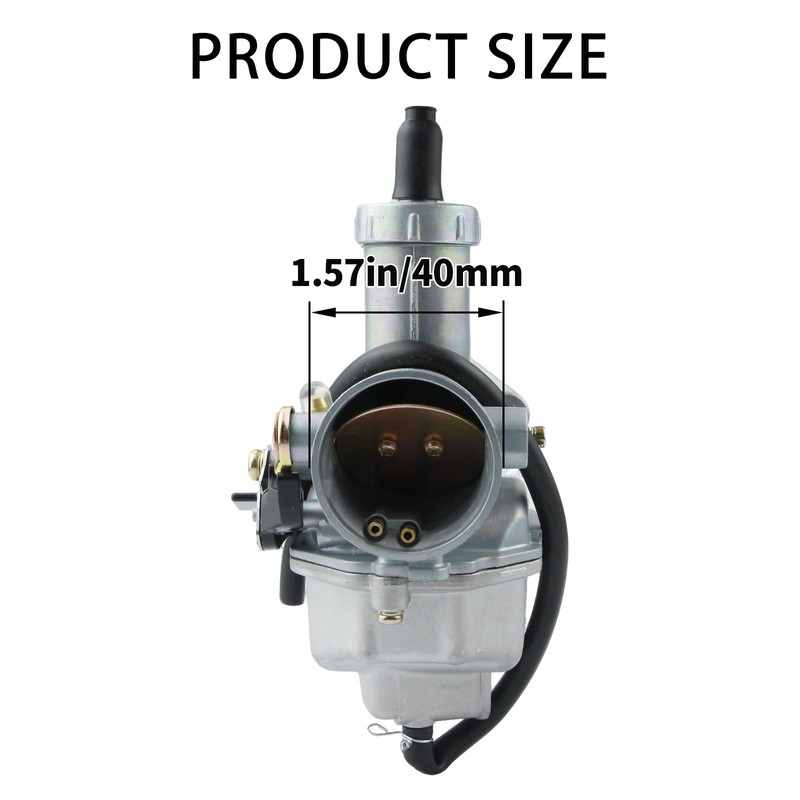 KELKONG 30mm PZ30 Manual Carburetor with Carburetor Fuel Line 250cc