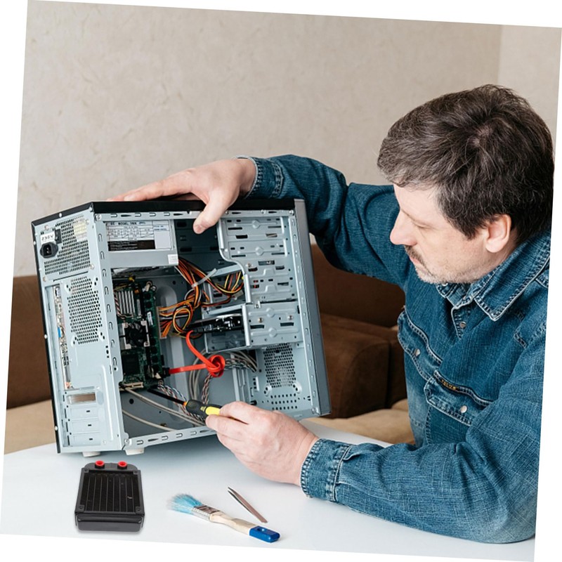 KICHOUSE Professional Technology Water Cooling Radiator Heat Exchanger for Computer