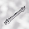 Standard Full-Floating Axle for Wheelbarrow, Size 160 x 20