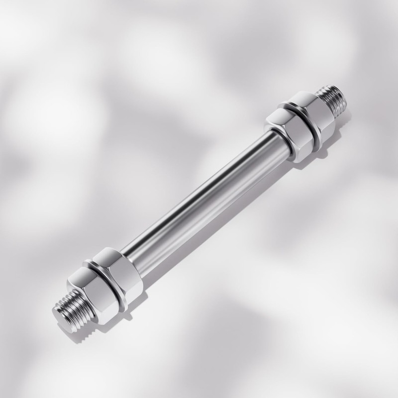 Standard Full-Floating Axle for Wheelbarrow, Size 160 x 20