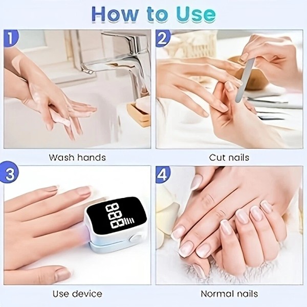 Unbranded Nail Dryer Lamp for Manicure - Ideal for Home