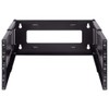 NavePoint 4U Patch Panel Bracket Wall Mount Patch Panel Rack