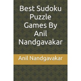 Best Sudoku Puzzle Games By Anil Nandgavakar