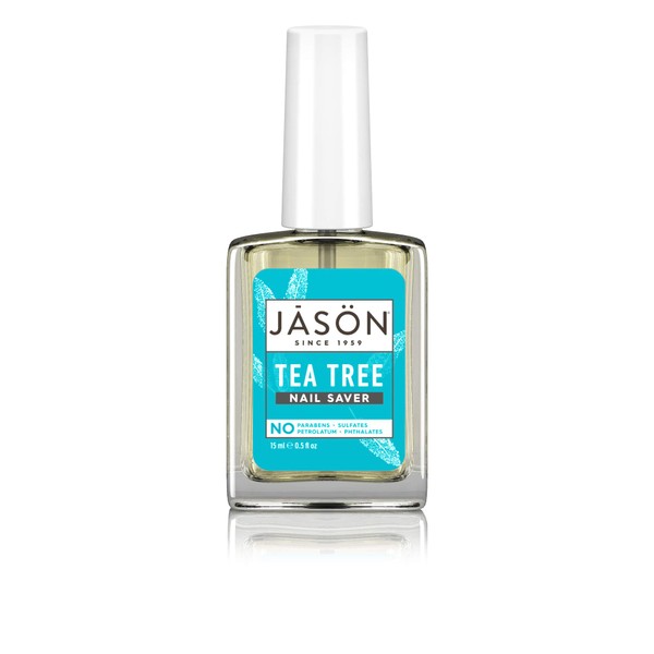 JASON Purifying Tea Tree Nail Saver, 0.5 Ounce Bottle (Pack of 4)