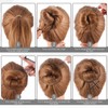 570Pcs Black Bobby Pins for Women, 2 & 2.4In Hair