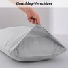 Lirex Pack of 2 cushion covers, 50 x 75 cm,