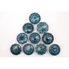 10 x Mixed Retro Flower Ceramic Knobs, Door Knobs, Cupboard
