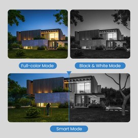 Tenda Outdoor Security Camera with Color Night Vision | IP Camera Wifi for Outdoor Surveillance IP66 Waterproof | Two-Way Audio 1080P | Motion Detection Instant Alarm | Works with Alexa, CT3