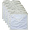 MASONIC REGALIA COTTON DUCK CLOTH CANDIDATE APPRENTICE APRONS - PACK