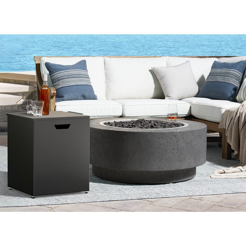 Stanbroil Propane Tank Cover Table, 20 lb Propane Tank Storage