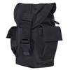 Rothco MOLLE II Canteen & Utility Pouch, Black