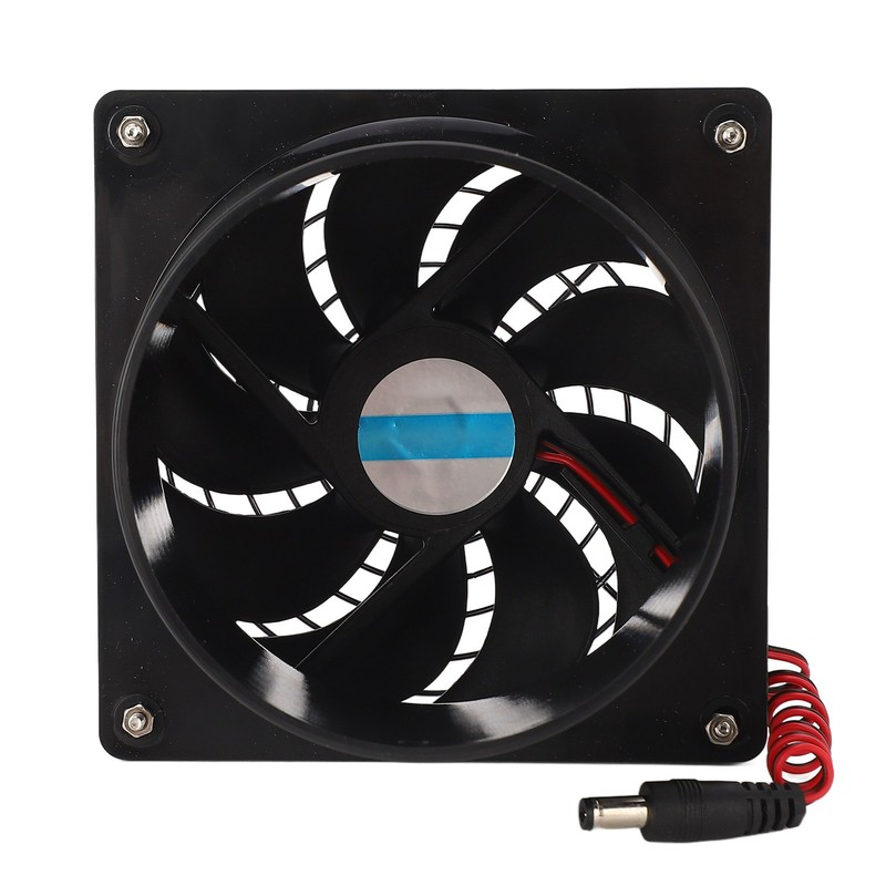 Solar Exhaust Fan Efficient Heat Dissipation Ventilation 50W Solar Panel