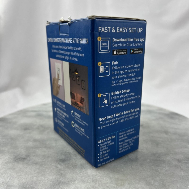 CREE Connected Max Smart In-Wall Dimmer & Tunable Controller Bluetooth