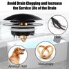 Anlige Bathtub Drain Stopper, Pop Up Tub Drain Stopper Plug