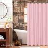 Biscaynebay Hotel Quality Fabric Shower Curtain Liners 72 Inch by