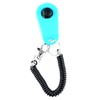 Cat Training Clicker, Portable Pet Training Clicker Stainless Steel Hook