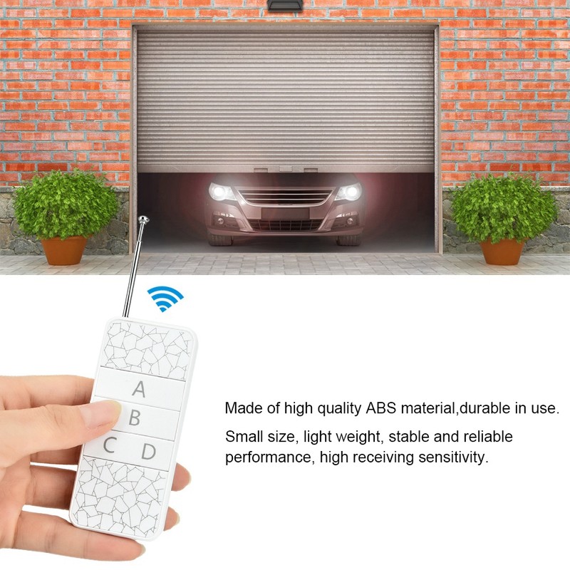DC12V 4-channel Learning Code Wireless Controller with Medium Power Wireless