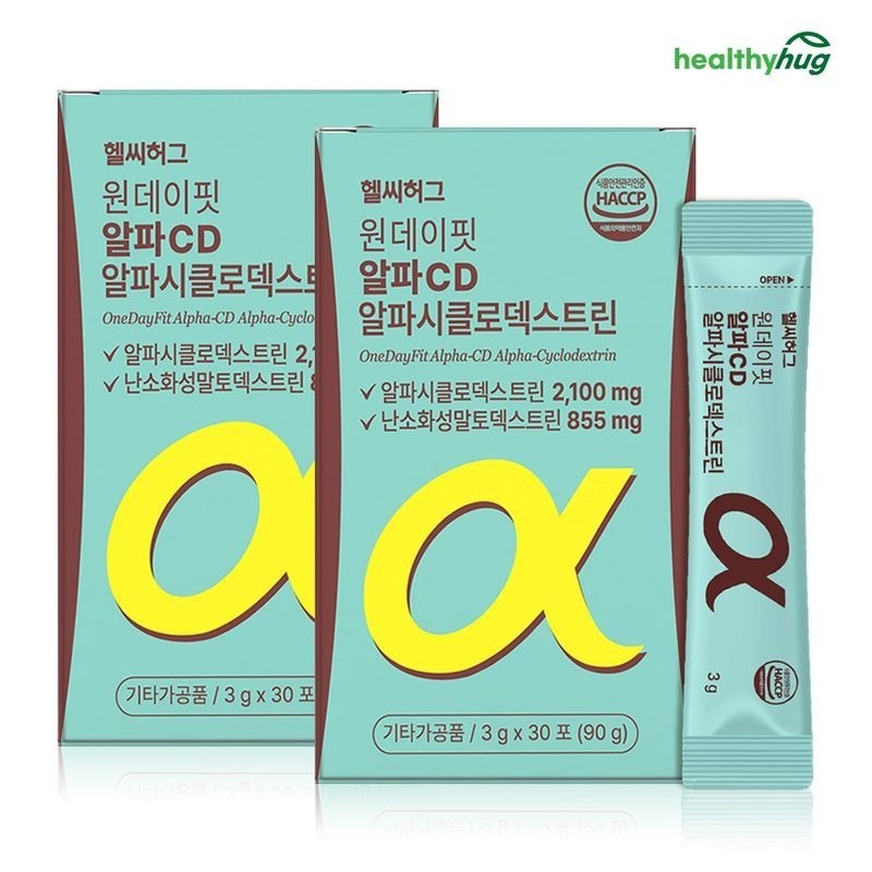 헬씨허그 One Day Fit Alpha CD Alpha Cyclodextrin Powder Stick,