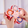 Sarini Magic Bean Rotating Cube, Creative Finger jigsaw Puzzle Game,