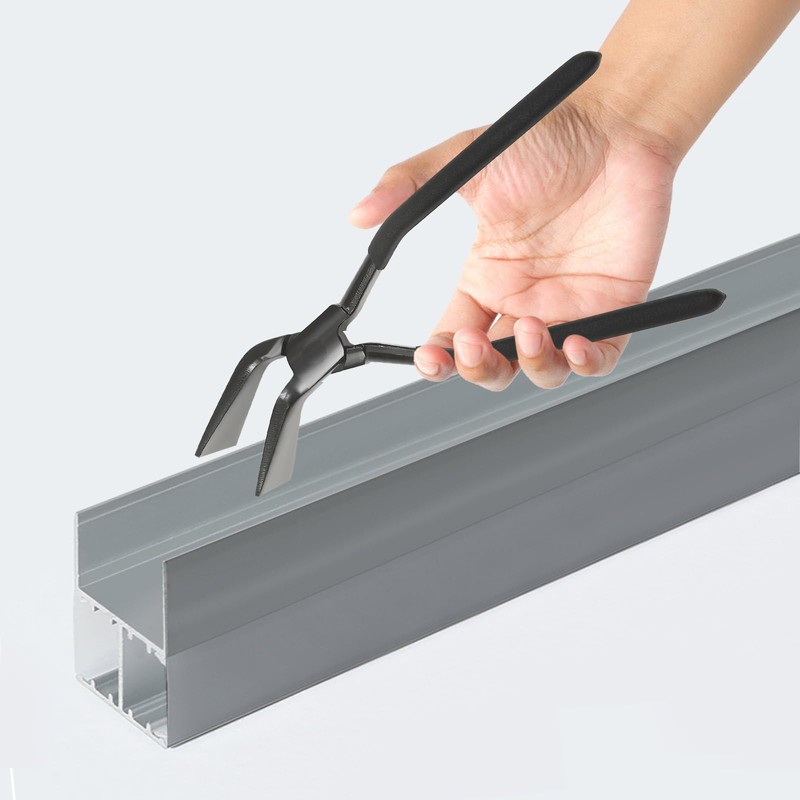 WUSILILU 3-Piece Hand Seamers Sheet Metal Tools, 45° & 90°