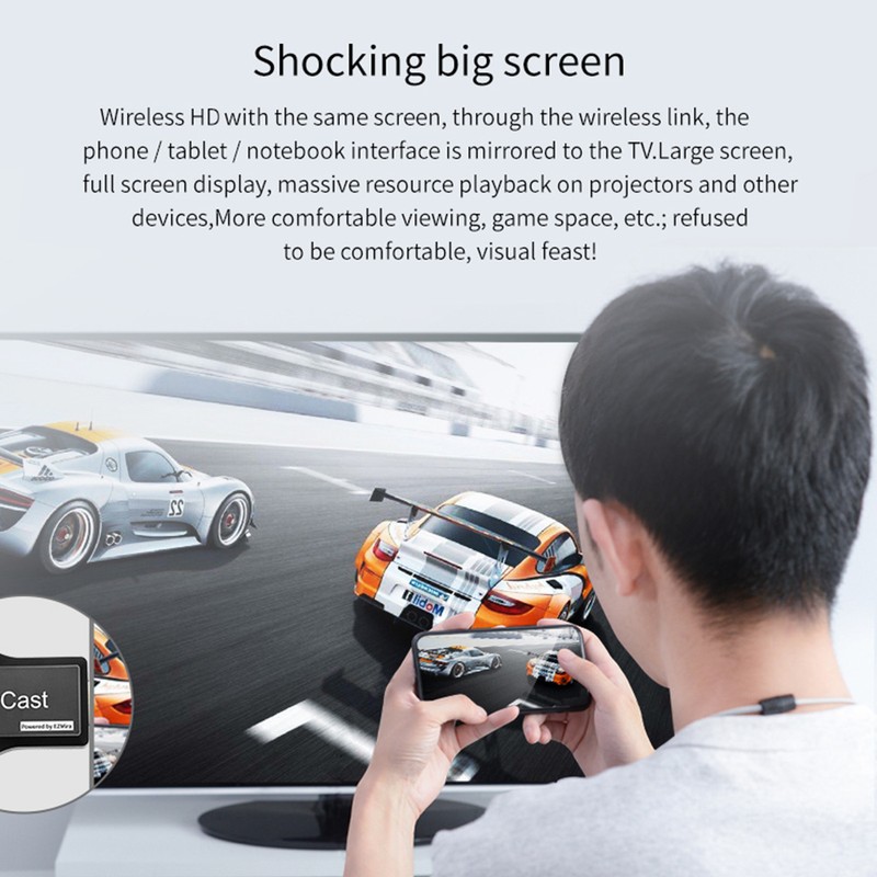 Anycast M2 Plus Airplay 1080P Wireless WiFi Display TV Dongle