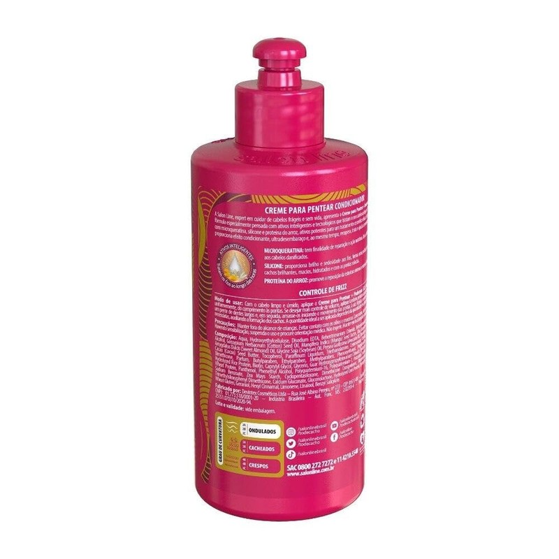 Salon Line S.O.S Cachos Mais Poderosos Salon Line Curly Hair