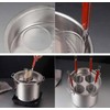 Buokaiw Pasta Cooker with Strainer,Stainless Steel Pasta Cooker Insert Set,