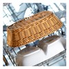 Saleen Multi-Purpose Basket, Suitable for Gastronomy, Rectangular, Plastic Fibre, Dark