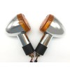 Universal 4Pcs Motorcycle Bullet Turn Signals Lights Compatible With Honda