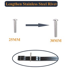 Alvade DIY Rapid Tongs Bundle Set 5 Type of Tong Bundles Set Comes with Rivet for Blacksmith Beginner