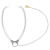 Transparent Listening Aid Stethoscope with Damping Home Double Head Sound